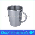 stainless smetal cup with handle